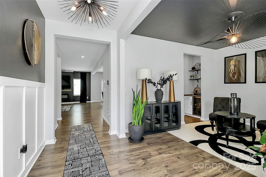 Furnished interior view inside a new home in Bailey's Run, Rock Hill (Image 5).