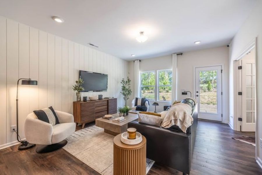 Representative furnished interior of a home built from the Abigale by True Homes in Swaim Meadows, Winston-Salem (Image 7).