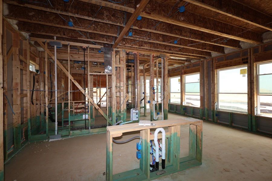 In-progress construction of a new home in Jubilee - Reserve Collection, Hockley, TX (Image 8).