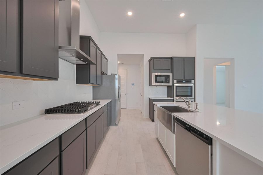 Furnished interior view inside a new home in Lago Mar, Texas City (Image 12).