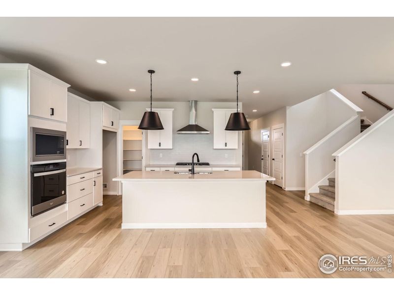 Furnished interior view inside a new home in Barefoot Lakes, Longmont (Image 11).