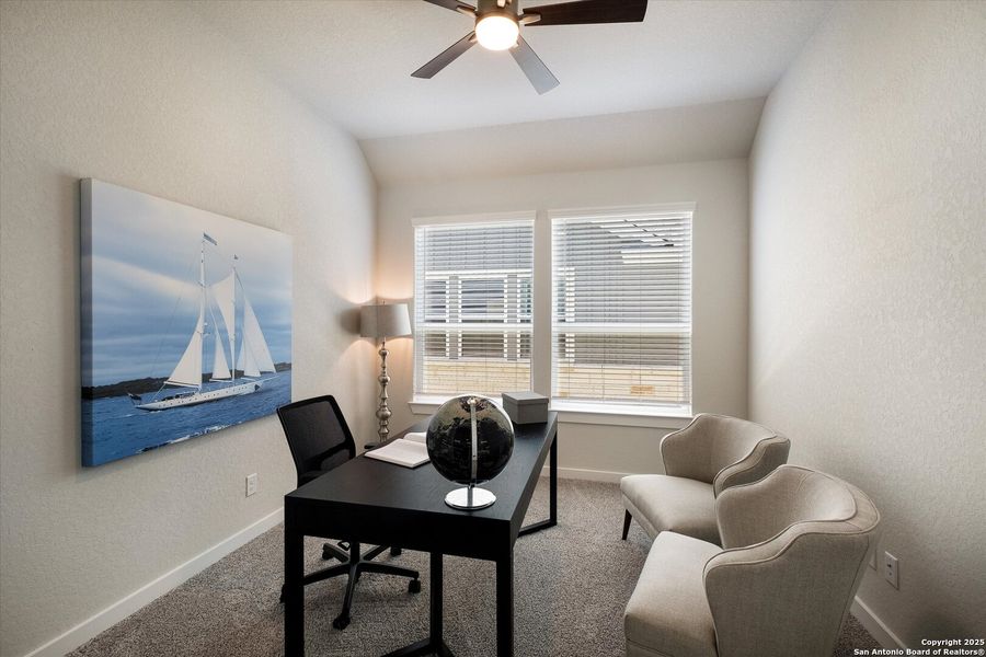 Furnished interior view inside a new home in The Crossvine, Schertz (Image 14).