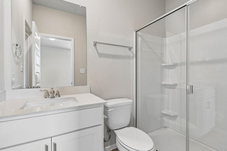 Furnished interior view inside a new home in Harvest Ridge, Elgin (Image 5). Furnished interior view inside a new home in Harvest Ridge, Elgin (Image 5).