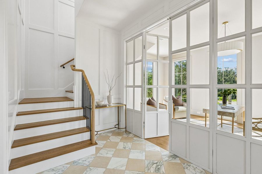 Furnished interior view inside a new home in , Johns Island (Image 8).