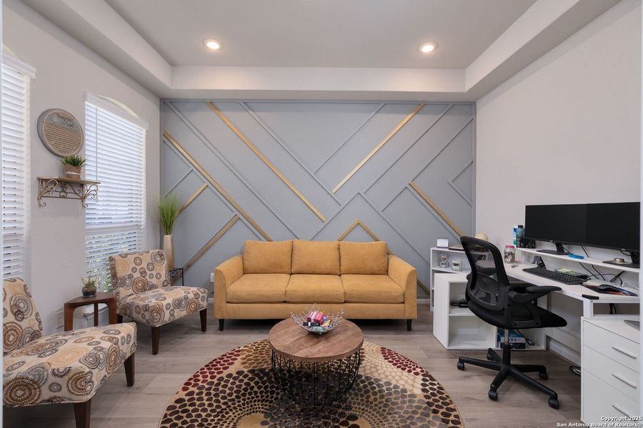 Furnished interior view inside a new home in Rhine Valley, Schertz (Image 22).