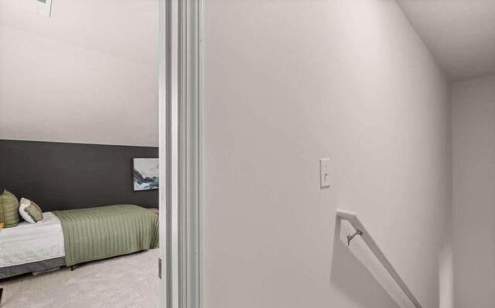 Furnished interior view inside a new home in Walden Park - The Retreat, Jonesboro (Image 35).