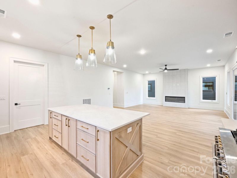 Furnished interior view inside a new home in , Charlotte (Image 16).