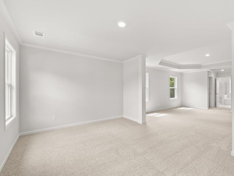 Spacious, unfurnished interior of a new home in Butner Estates, College Park (Image 49).