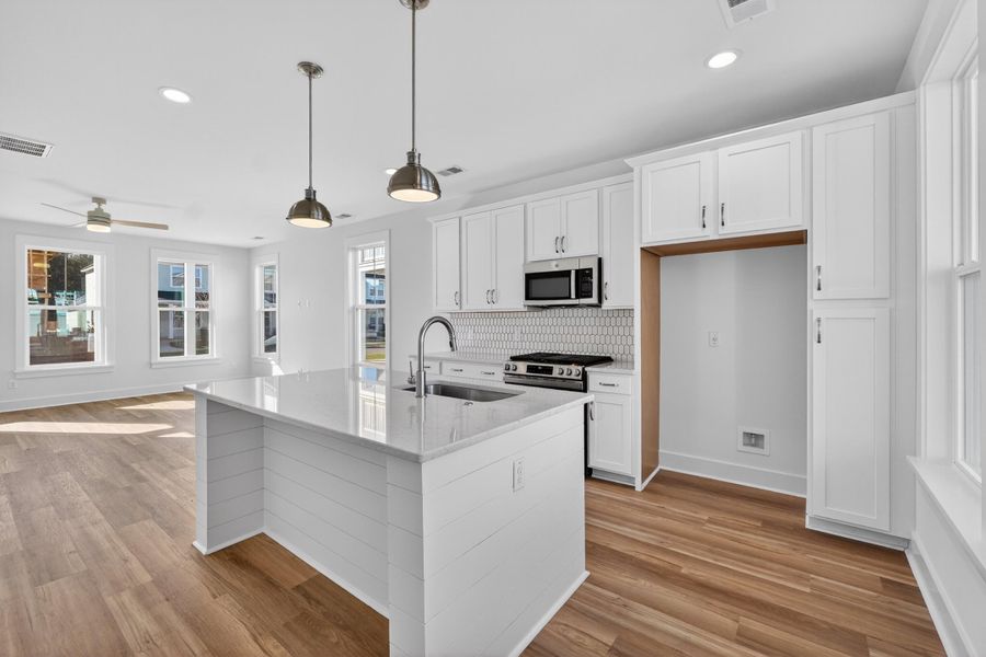 Furnished interior view inside a new home in , Summerville (Image 9).
