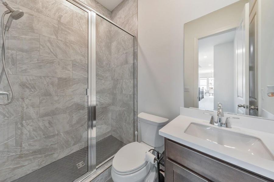 Furnished interior view inside a new home in , Woodstock (Image 41).