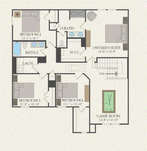 Pulte Homes, Taylor floor plan