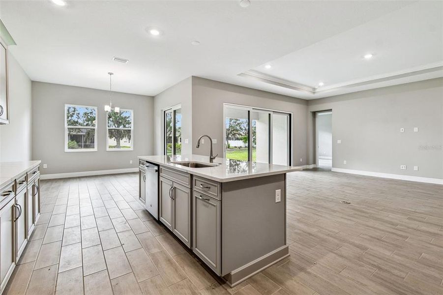 Furnished interior view inside a new home in River Preserve Estates, Parrish (Image 4).