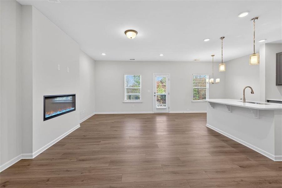 Spacious, unfurnished interior of a new home in Franklin Manor, Lawrenceville (Image 20).