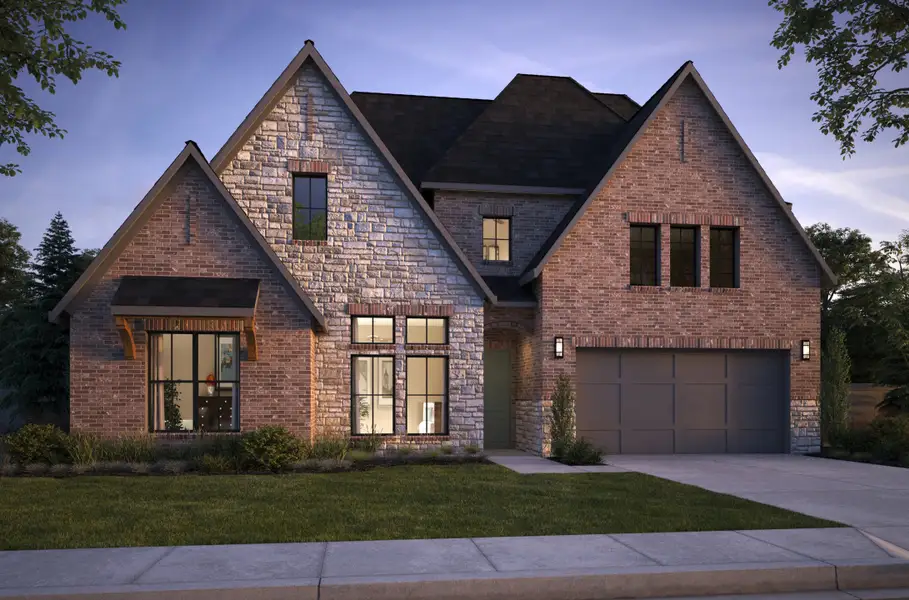 Representative exterior photo of a completed home built from the Ashland III by Southgate Homes in Eliana, McKinney, TX (Image 20).