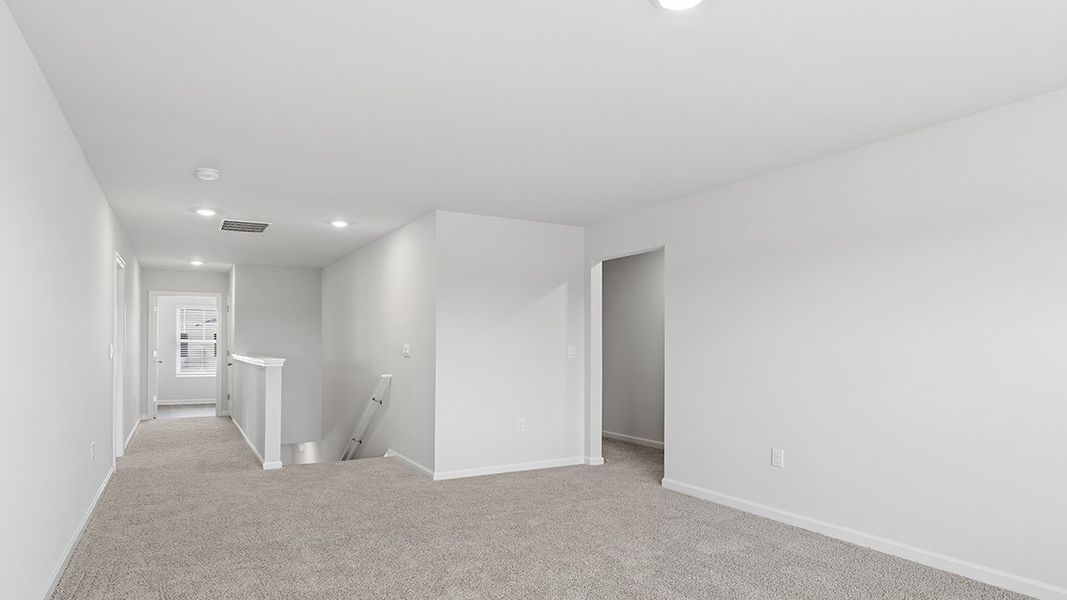 Spacious, unfurnished interior of a new home in Highland Hills, Graniteville (Image 18). Spacious, unfurnished interior of a new home in Highland Hills, Graniteville (Image 18).