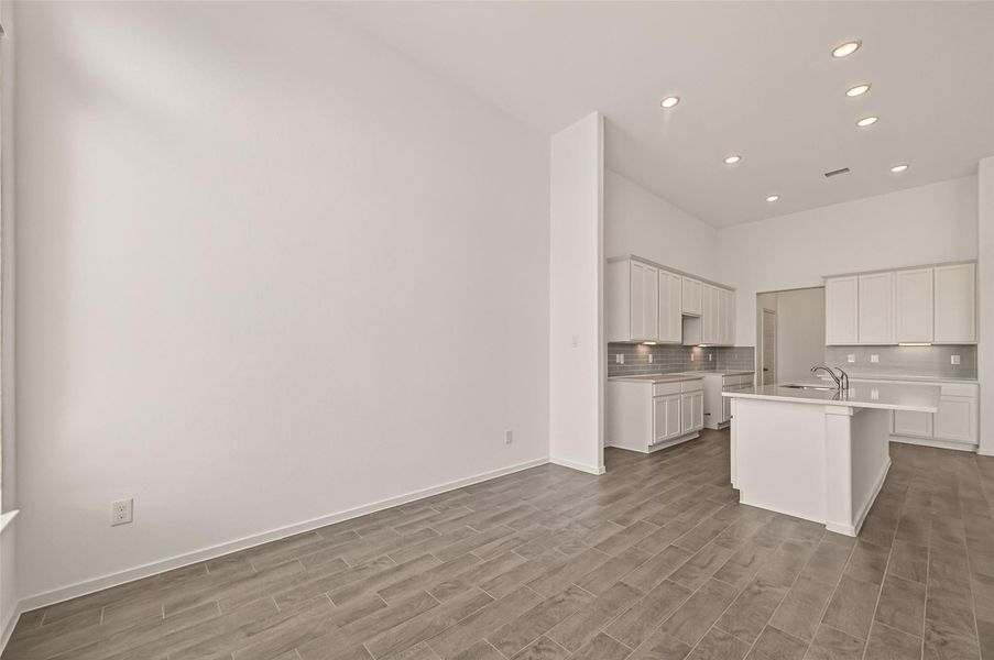 Spacious, unfurnished interior of a new home in Rates starting as low as, Iowa Colony (Image 38).