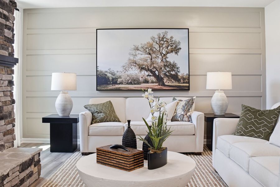 Living Room at Clairmont Living Room at Clairmont