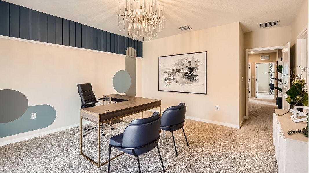 Representative furnished interior of a home built from the Denali by D.R. Horton in Parker Pointe, Homestead (Image 18). Representative furnished interior of a home built from the Denali by D.R. Horton in Parker Pointe, Homestead (Image 18).