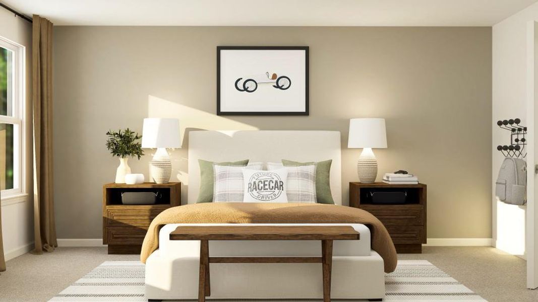 Furnished interior view inside a new home in Deer Valley, Canton (Image 25).