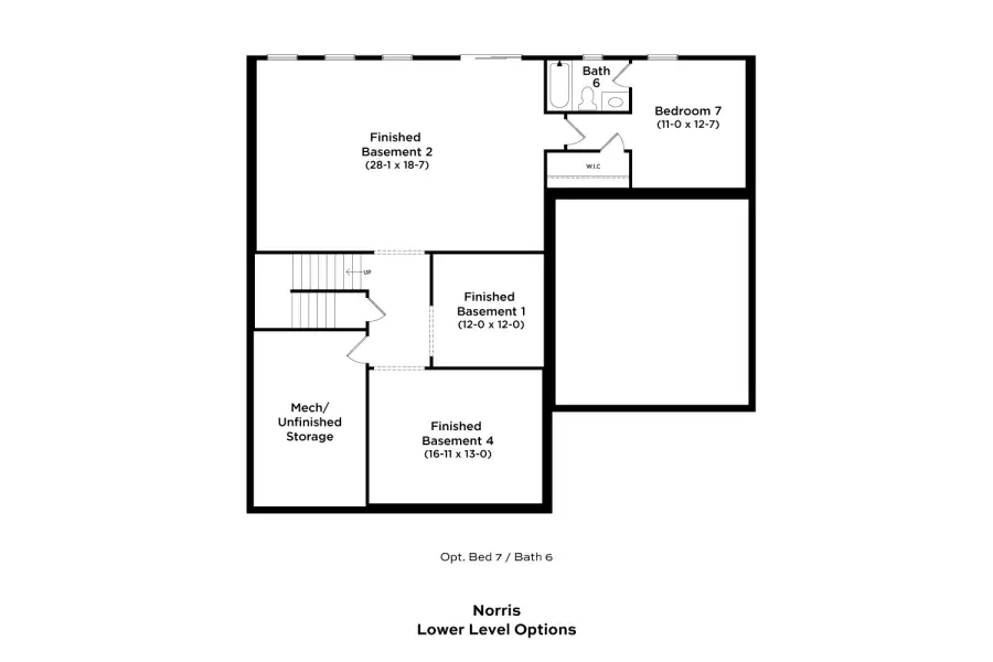 2D floor plan layout of this home in Lakeside Glen, York, SC (Image 27). 2D floor plan layout of this home in Lakeside Glen, York, SC (Image 27).