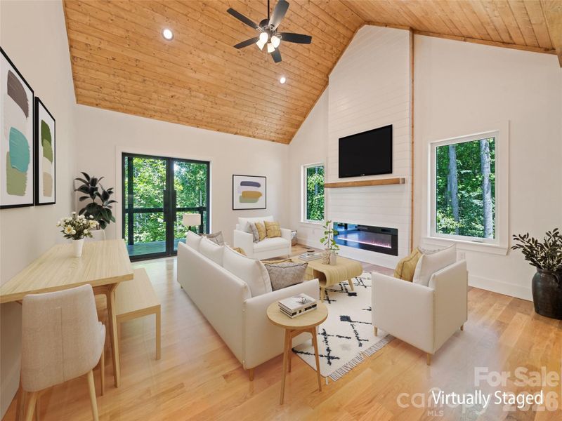 Furnished interior view inside a new home in , Clyde (Image 7).