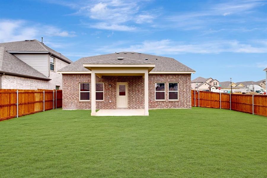 Front exterior of a new home in Forest Park, Princeton, TX, highlighting curb appeal (Image 16). Front exterior of a new home in Forest Park, Princeton, TX, highlighting curb appeal (Image 16).