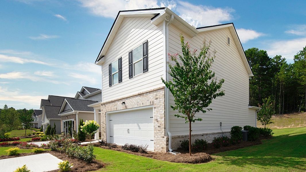 Representative exterior photo of a completed home built from the Cabral by D.R. Horton in Twin Lakes, Hoschton, GA (Image 22).