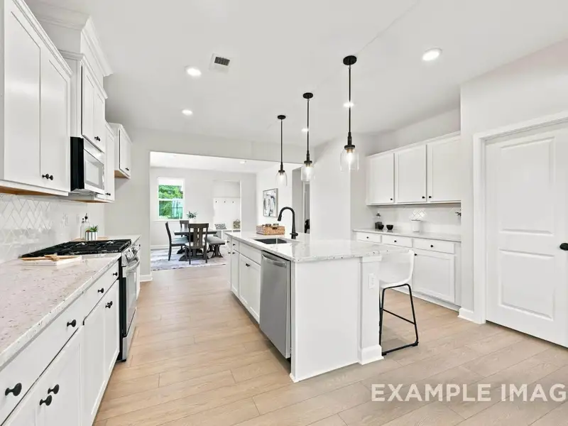 Furnished interior view inside a new home in Forestville Yard, Knightdale (Image 12).