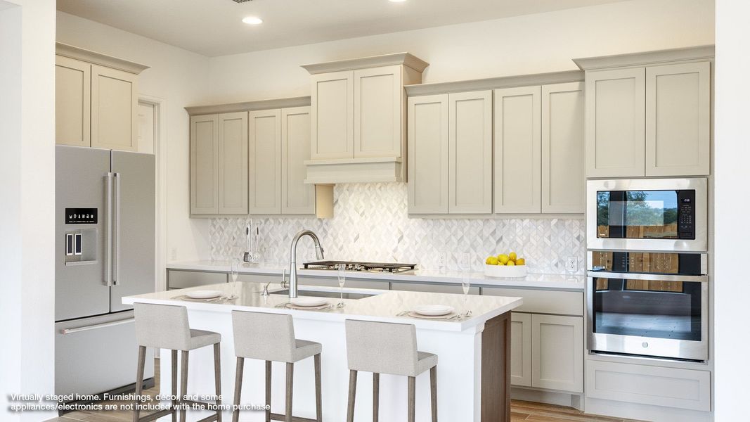 Furnished interior view inside a new home in Woodside 47', Georgetown (Image 3).