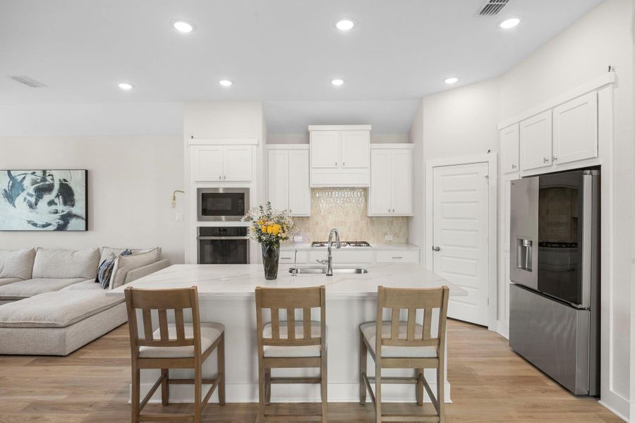Furnished interior view inside a new home in , Fulshear (Image 14).