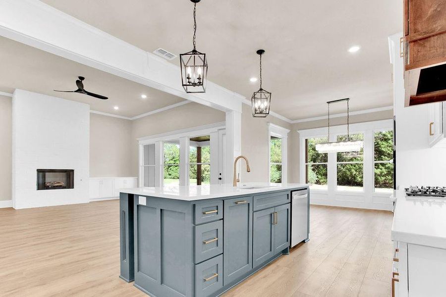 Furnished interior view inside a new home in , Tyler (Image 6).