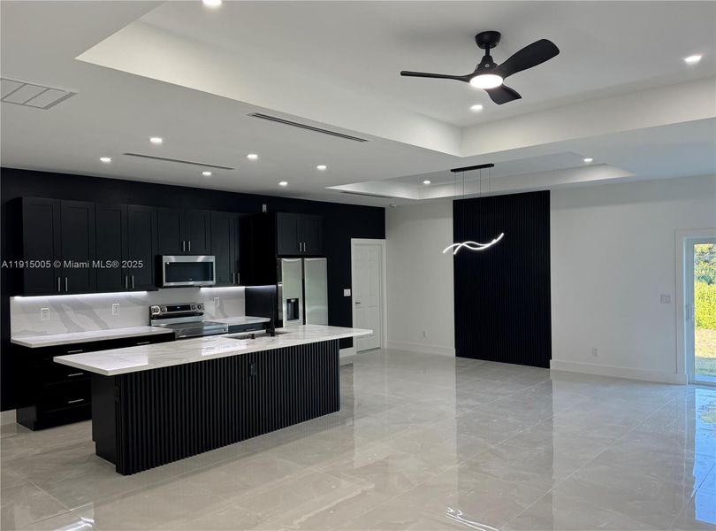 Furnished interior view inside a new home in , Lehigh Acres (Image 7).
