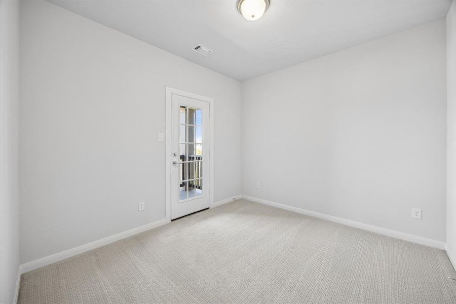 Spacious, unfurnished interior of a new home in The Retreat at Harvest, Argyle (Image 17). Spacious, unfurnished interior of a new home in The Retreat at Harvest, Argyle (Image 17).