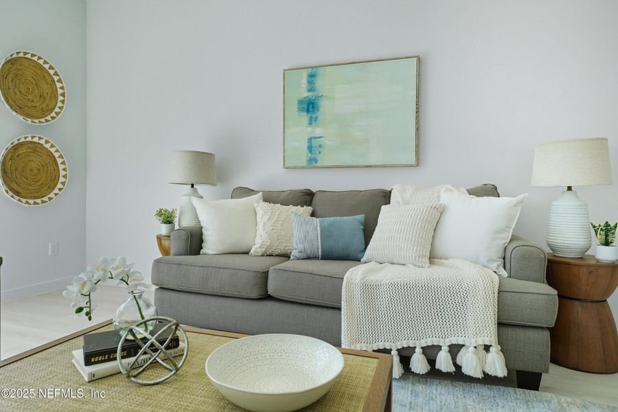 Furnished interior view inside a new home in , Jacksonville Beach (Image 8).