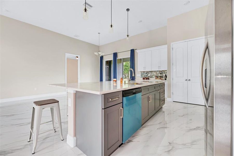 Furnished interior view inside a new home in , Palm Coast (Image 26).