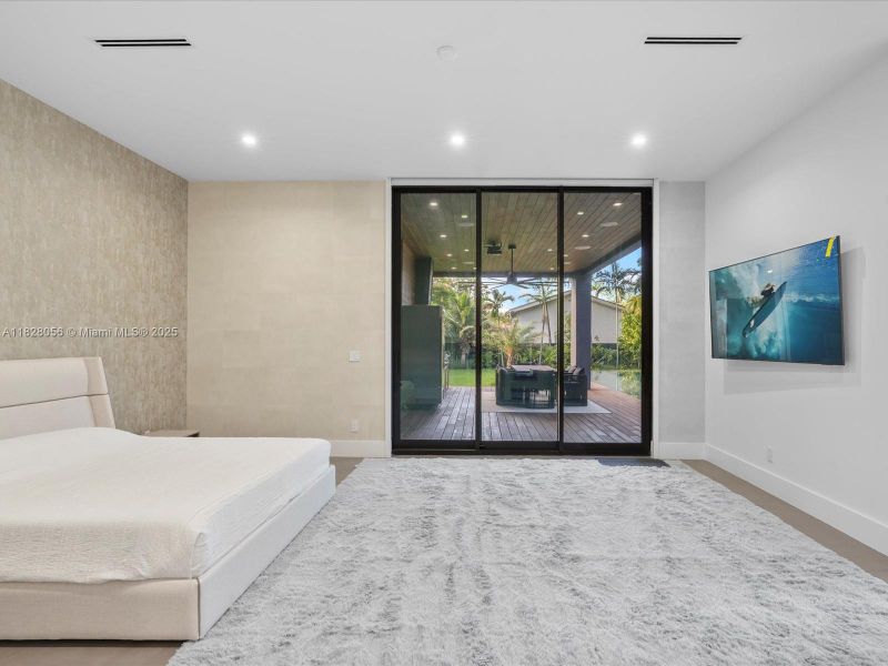 Furnished interior view inside a new home in , Miami (Image 8).