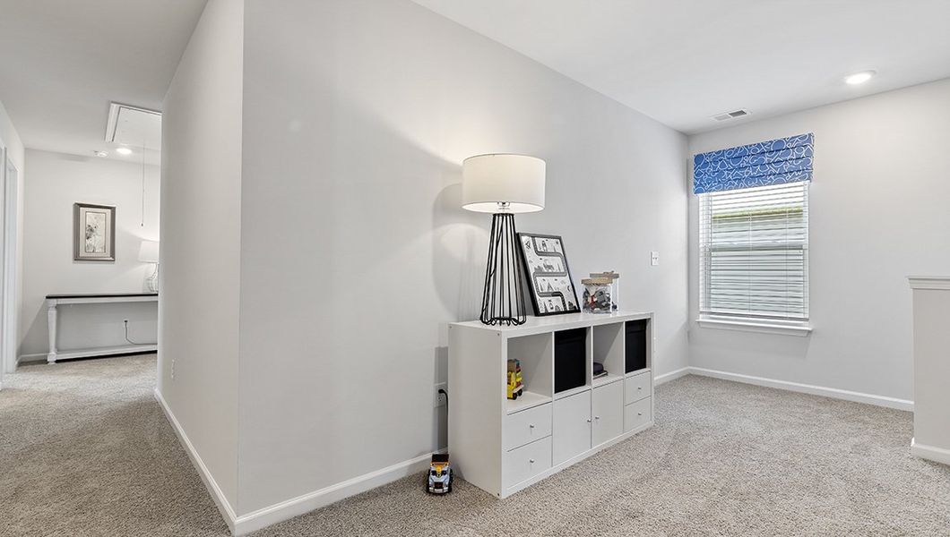 Representative furnished interior of a home built from the Robie by D.R. Horton in Brookside Farms - The Meadows, Greer (Image 19).