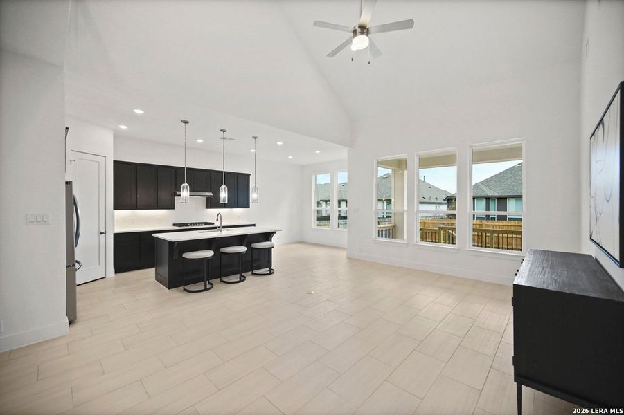 Furnished interior view inside a new home in Davis Ranch, San Antonio (Image 9).