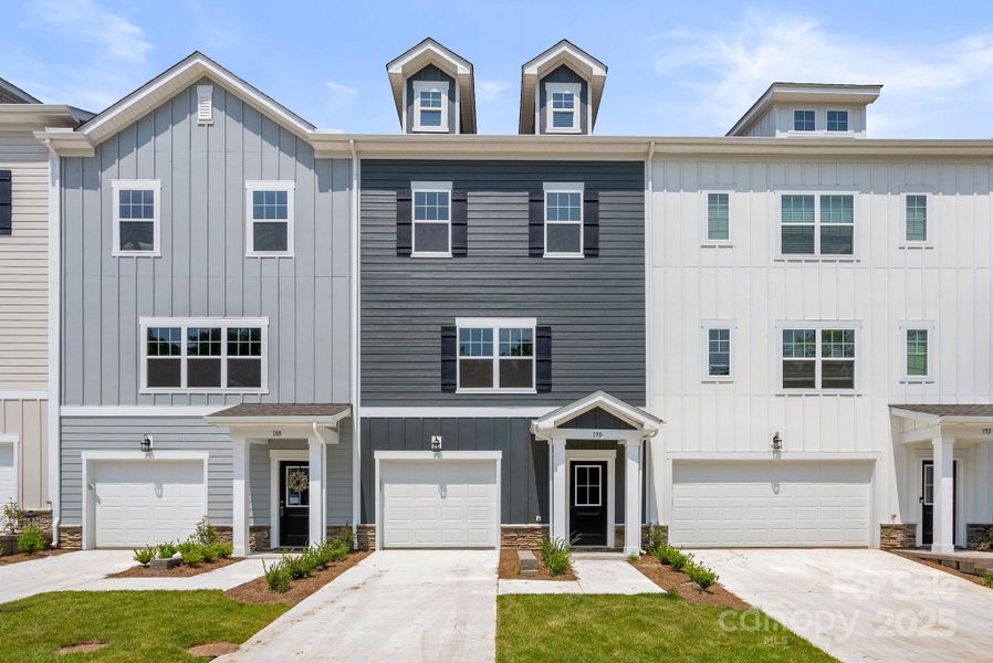 Front exterior of a new home in , Asheville, NC, highlighting curb appeal (Image 2).