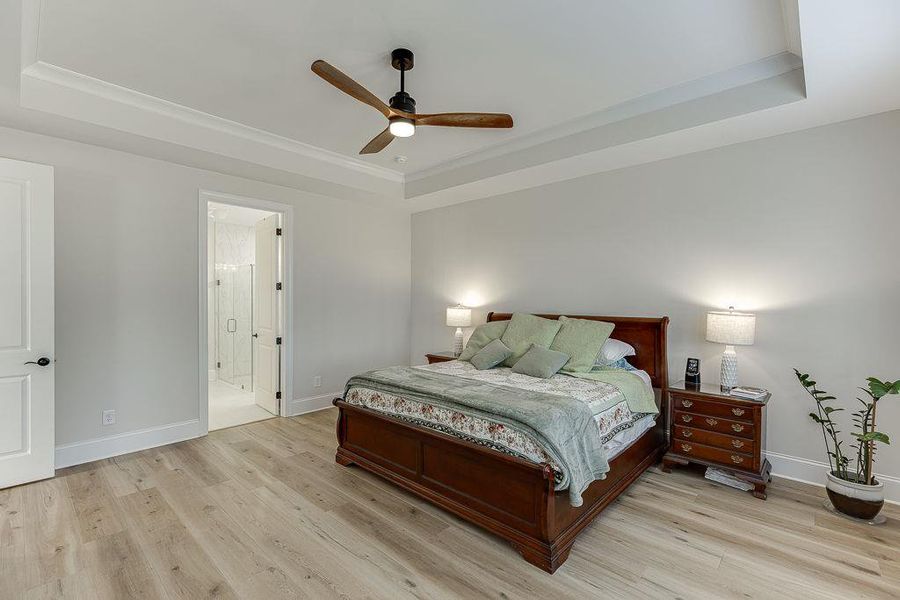 Furnished interior view inside a new home in , Hoschton (Image 29).