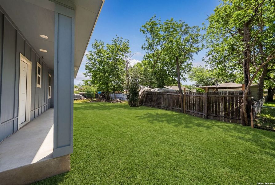 Exterior details and patio area of a home in , Seguin (Image 23). Exterior details and patio area of a home in , Seguin (Image 23).