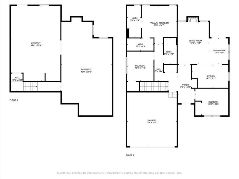2D floor plan layout of this home in , Tallapoosa, GA (Image 6).