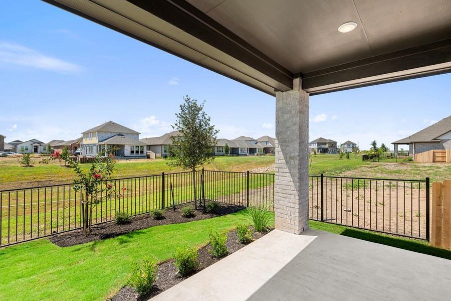 Furnished interior view inside a new home in Flora, Hutto (Image 12).