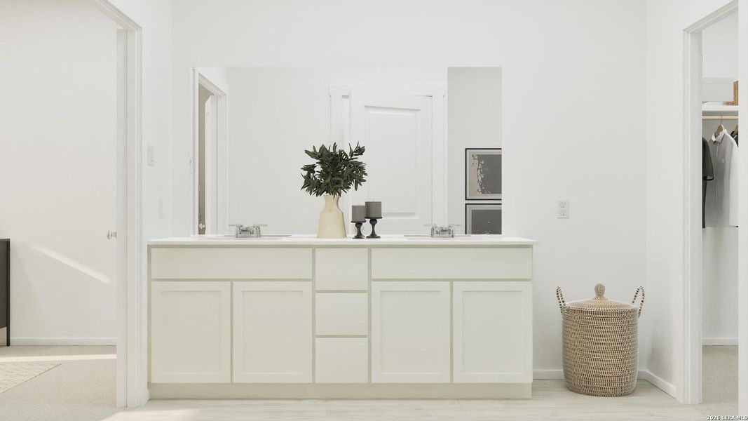 Furnished interior view inside a new home in Stone Garden, Elmendorf (Image 8).