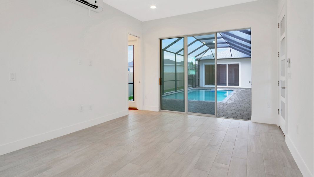 Representative furnished interior of a home built from the Courtyard by DRB Homes in River Preserve Estates, Parrish (Image 14).