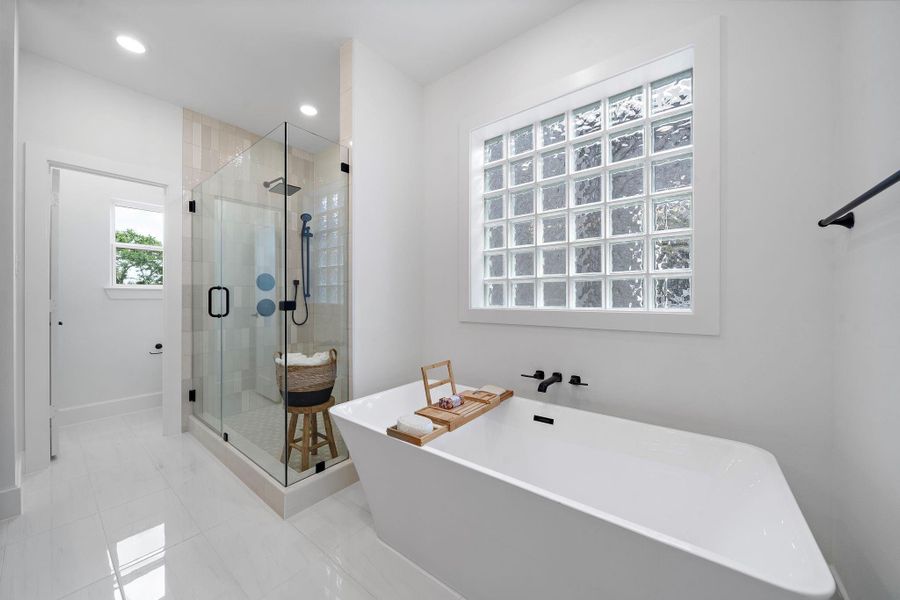 Furnished interior view inside a new home in , Houston (Image 10).