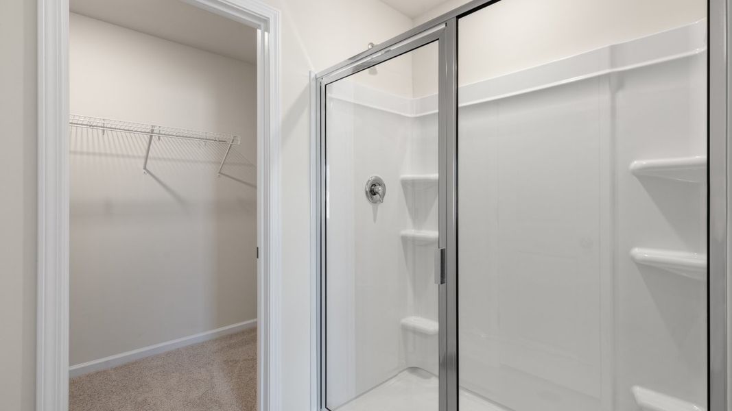 Close-up of interior finishes inside a home in The Grove at Matthews Landing, Fuquay Varina (Image 11).