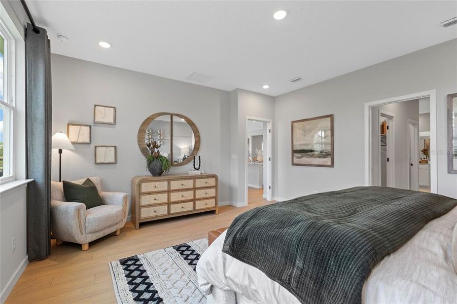 Furnished interior view inside a new home in The Cypress Series at Reserve East, Flagler Beach (Image 9).