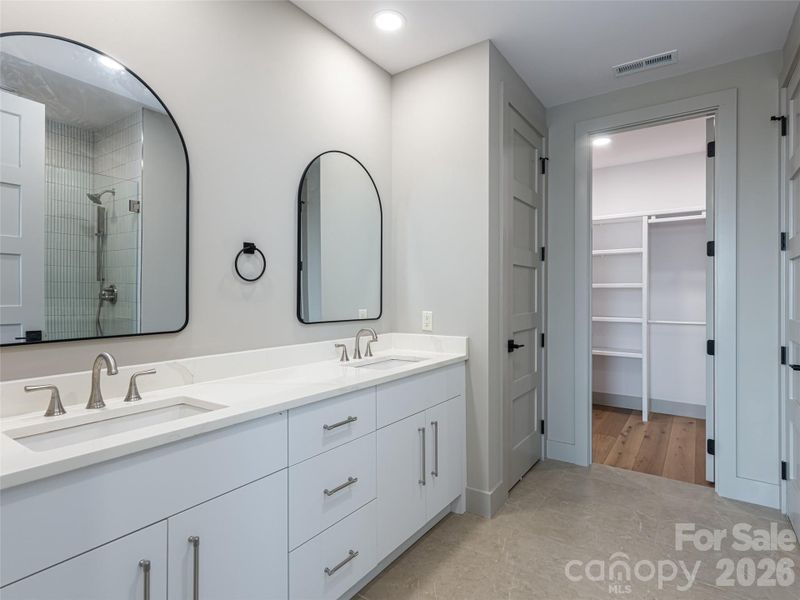 Utility Room with door to exterior terrace level back yard