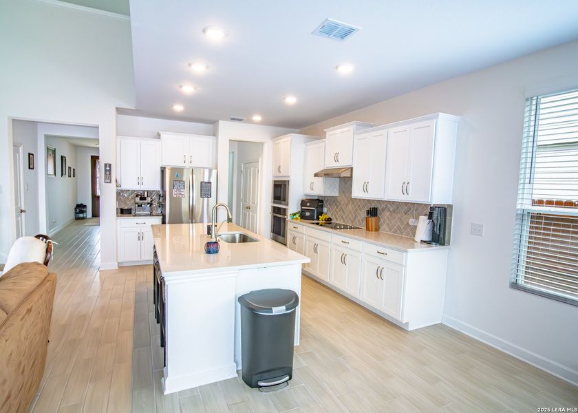 Furnished interior view inside a new home in Megan's Landing, Castroville (Image 9).